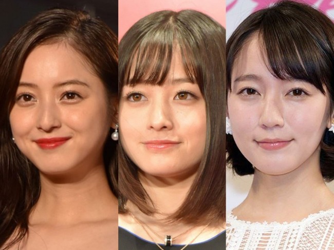 日本三大美人女優たちの活躍ぶり 可愛いけど美人枠ではない